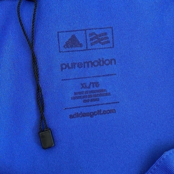 Adidas Golf Shirt Royal Blue Sz XL - Picture 10 of 12
